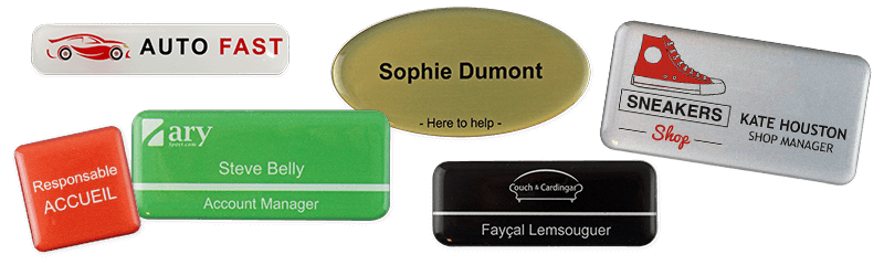 Permanent Name Badges