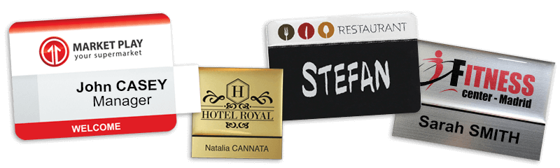 Reusable Name Badges