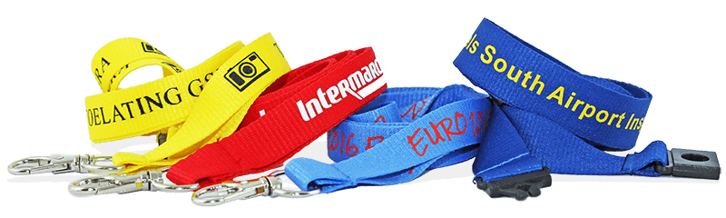 1-Color Printed Lanyards