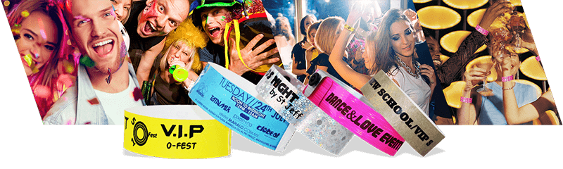 Wristbands for Small Events & Parties