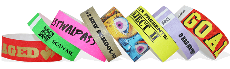 Custom Tyvek Wristbands