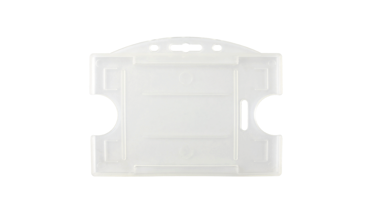 Economic Horizontal Open Face One-Card Holder