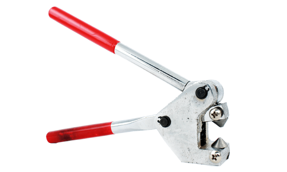 Crimping tool for Metal flat closure