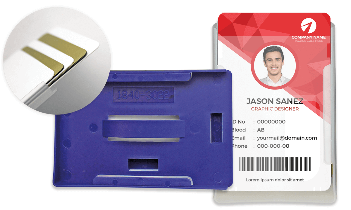 Open Face Multi-Card Holder