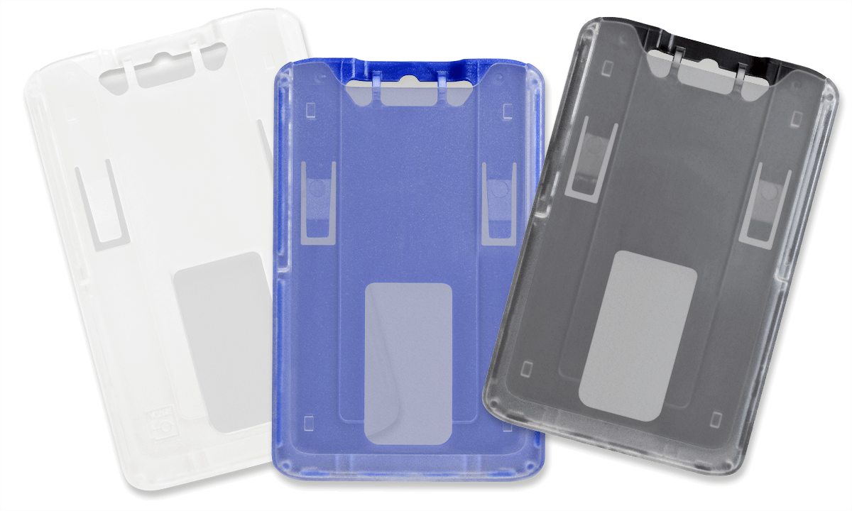 B-Holder Vertical Rigid Thumb Notch Single Card-Holder