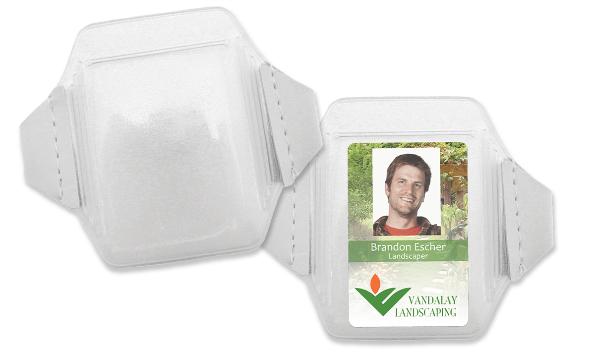 Vertical Vinyl Armband Holder