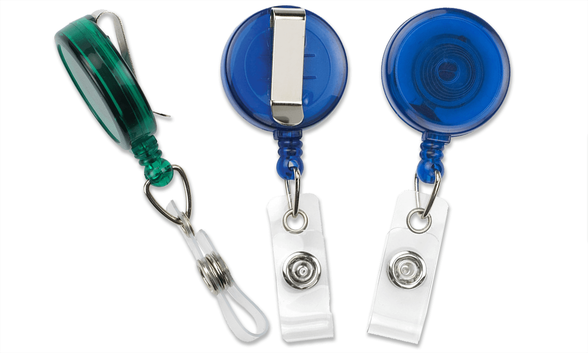 Translucent Round Maxlabel Badge-Reel