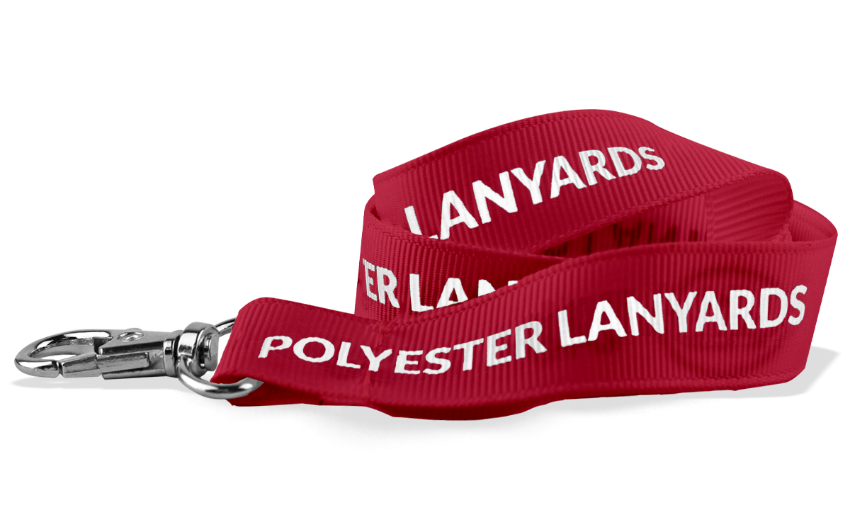 Custom 25mm Economical Event Lanyards - One-Colour Print