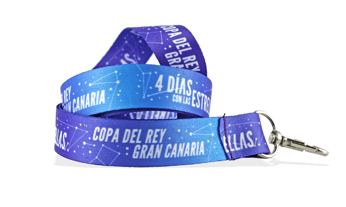 Custom 25mm Satin Lanyards - Full Colour Print
