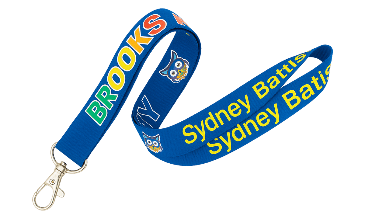 Custom 20mm True Color Lanyards - Full Colour Print