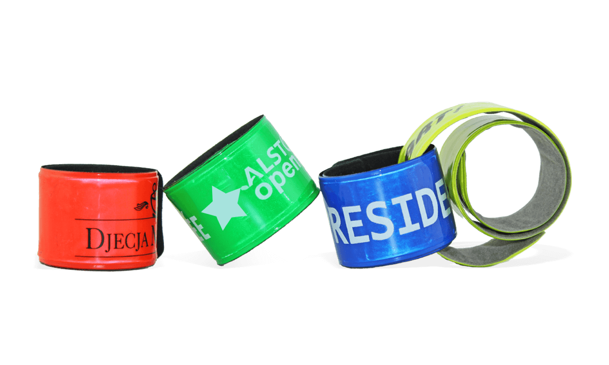 Custom Plastic Slap Bands, 30 x 230 mm