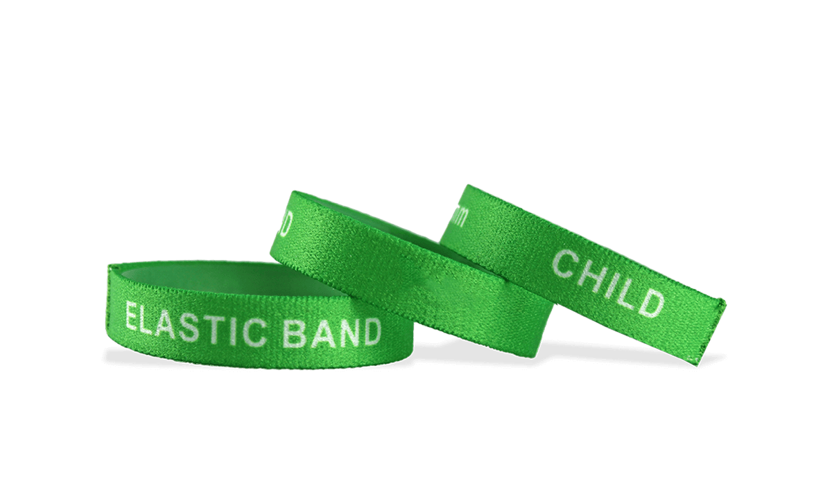 Custom Stretch Wristbands, Small Size