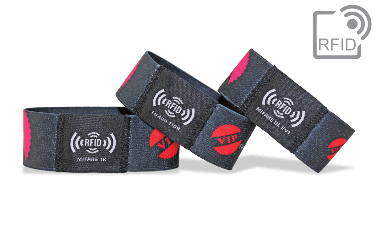 PDC Smart® Stretch Polyester wristbands