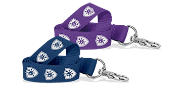 Custom 15mm Anti-Microbial Polyester Lanyards - One-Colour Print