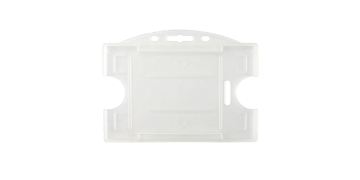 Economic Horizontal Open Face One-Card Holder