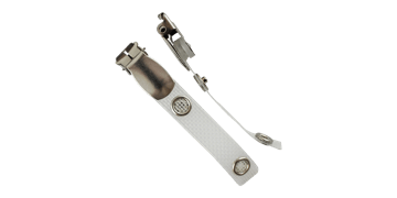 Suspender Clip with Reinforced Vinyl Strap