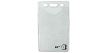 Custom Textured Vinyl Badge Holder - Credit Card Size (CR80)