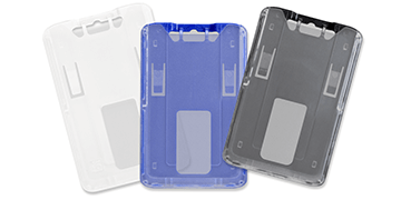 B-Holder Vertical Rigid Thumb Notch Single Card-Holder