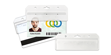 Horizontal Rigid Half-Card Holder