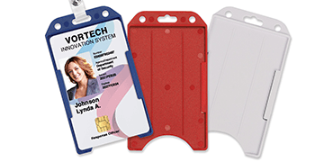 Vertical Open Face One-Card Holder