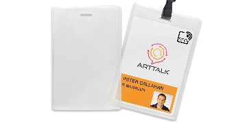 Vinyl Proximity Badge Holder - 77 x 106 mm Insert