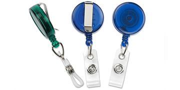 Translucent Round Maxlabel Badge-Reel