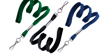 Tubular 10mm Lanyards with Metal Swivel Hook