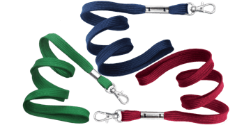 Tubular 10mm Lanyards with Trigger Hook