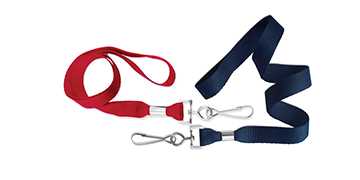 Flat 15mm Lanyards with Swivel Hook