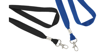 Flat 15mm Lanyards with Trigger Hook