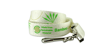 Custom 15mm Bamboo Lanyards - One Colour Print