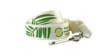 Custom 20mm Bamboo Lanyards - One Colour Print
