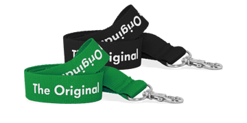 Custom 20mm Ribbed Polyester Lanyards - One Colour Print