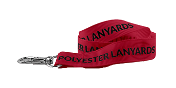Custom 20mm Economical Event Lanyards - One-Colour Print