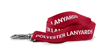 Custom 25mm Economical Event Lanyards - One-Colour Print