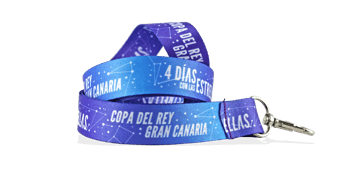 Custom 25mm Satin Lanyards - Full Colour Print