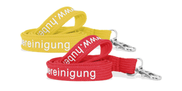 Custom 15mm Tubular Lanyards - One Colour Print