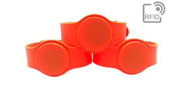 RFID Wristband Silicone Round Watch