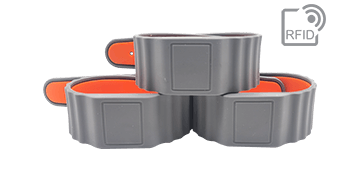 RFID Wristband Silicone Square watch