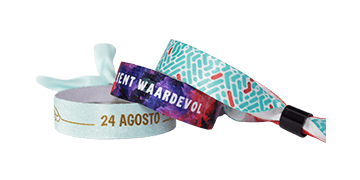 EXPRESS Smooth Satin wristbands with plastic sliding clip closure, Oslo