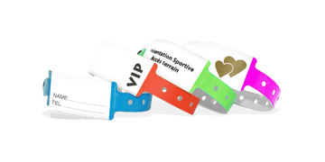 Custom Write-On Vinyl wristbands 25 mm