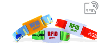 PDC Smart® Fabric Wristbands with RFID Slider