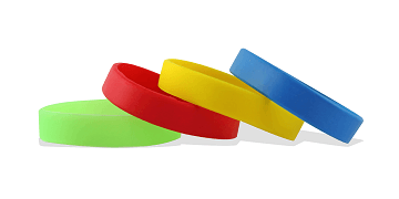 Stock Silicone Bands, Adult size