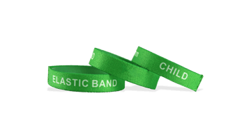 Custom Stretch Wristbands, Small Size